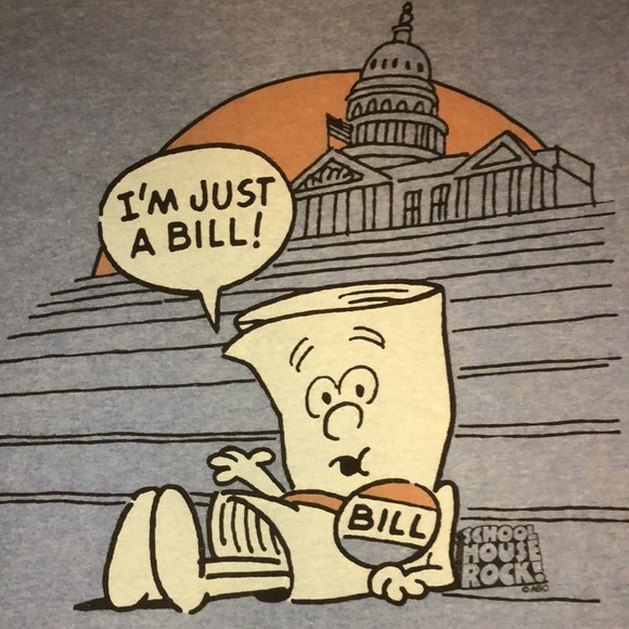 School House Rock I’m Just A Bill Tee Shirt - Picture 3 of 12